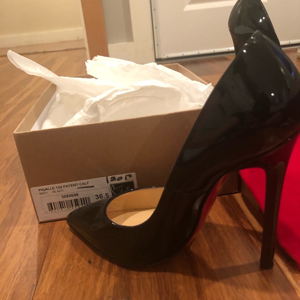 Christian Louboutin - Pigalle 120 Patent Calf